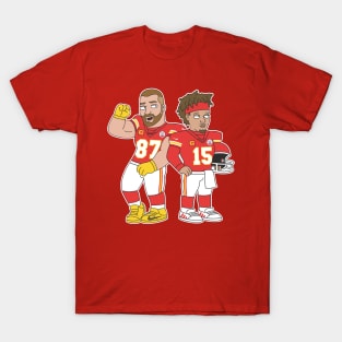 Mahomes & Kelce Football Guys T-Shirt